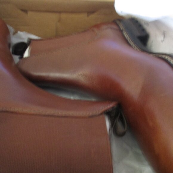 Crevo Douro Men's Leather Boots, Brown. Size 13M, Brand New w/ Box - Picture 7 of 9